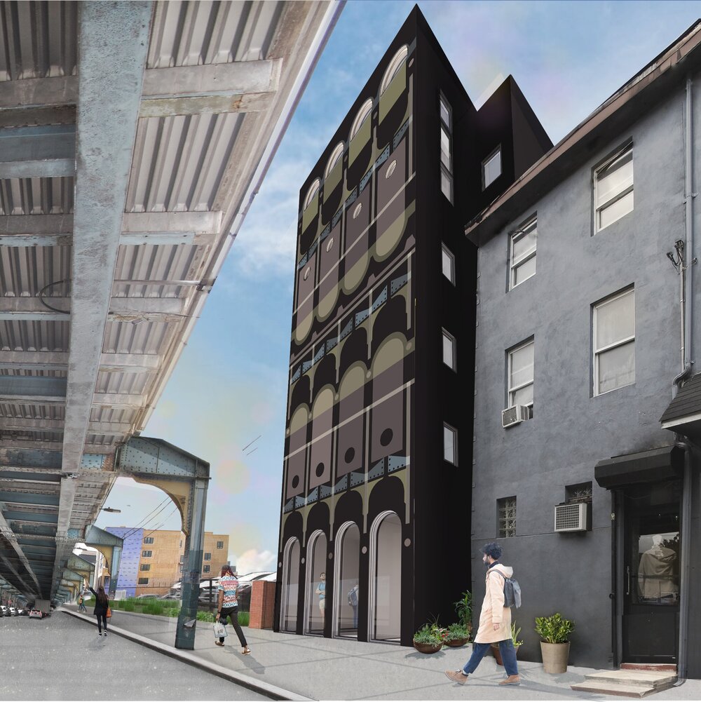 Project Rendering - Front St. Facade